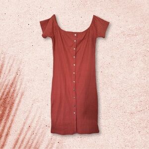 Square Neck Mini Dress